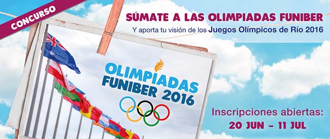 Súmate a la fiesta del deporte con el concurso Olimpiadas FUNIBER