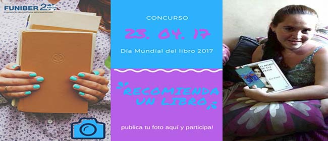 Miriam Herrera, ganadora del concurso de fotografías “Recomienda un Libro”