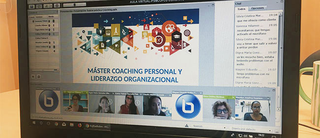 Se llevan a cabo las primeras prácticas virtuales de la Maestría en Coaching Individual y Liderazgo Organizacional