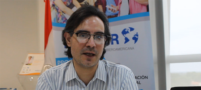 Entrevista a Alcides Tadeo Chaux, alumno de Paraguay becado por FUNIBER