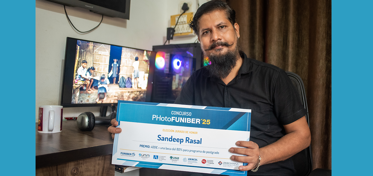 Entrevista al ganador del concurso PHotoFUNIBER’25: Sandeep Rasal